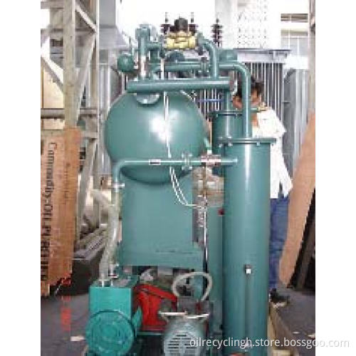 Single Stage Vacuum Transformer Oil Recycling Unit